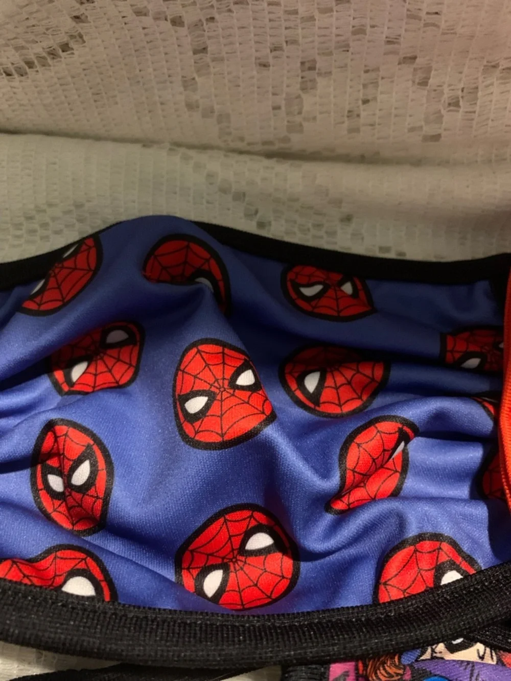 Disney Park, adult extra large facemask, Spider-Man, superhero and avengers